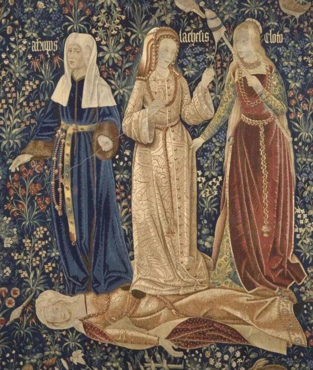 就像古典绘画《死亡的胜利》里,命运三女神在工作之余,毫不客气的将