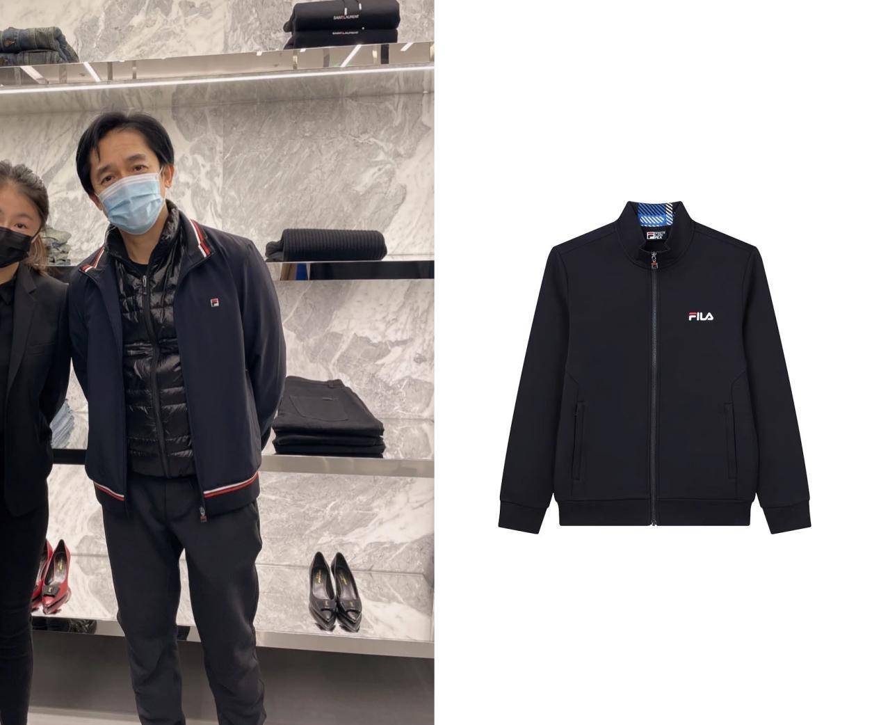 梁朝伟 59岁梁朝伟真会打扮！穿500 夹克配小脚裤合影，发际线后移显沧桑