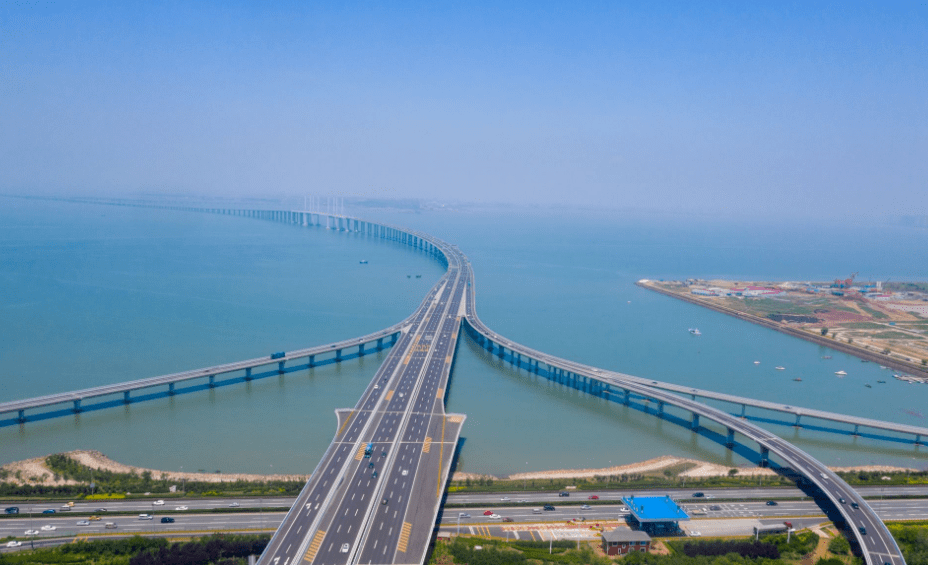 渤海海峡大桥图片