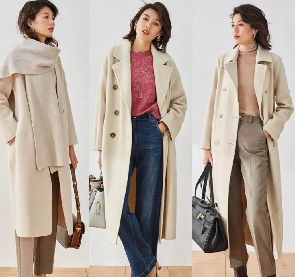 设计 今年入冬流行一款大衣,叫“过膝不及踝”,特别适合四五十岁女人