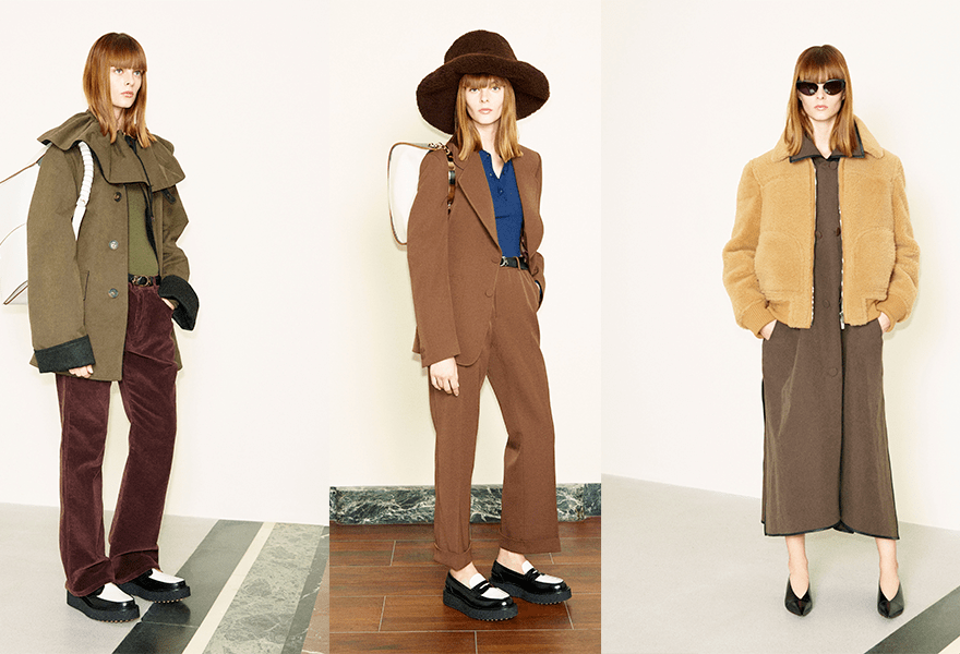 颜色 Tod’s 2021秋冬，典雅的女性气质，优雅趣味，轮廓鲜明
