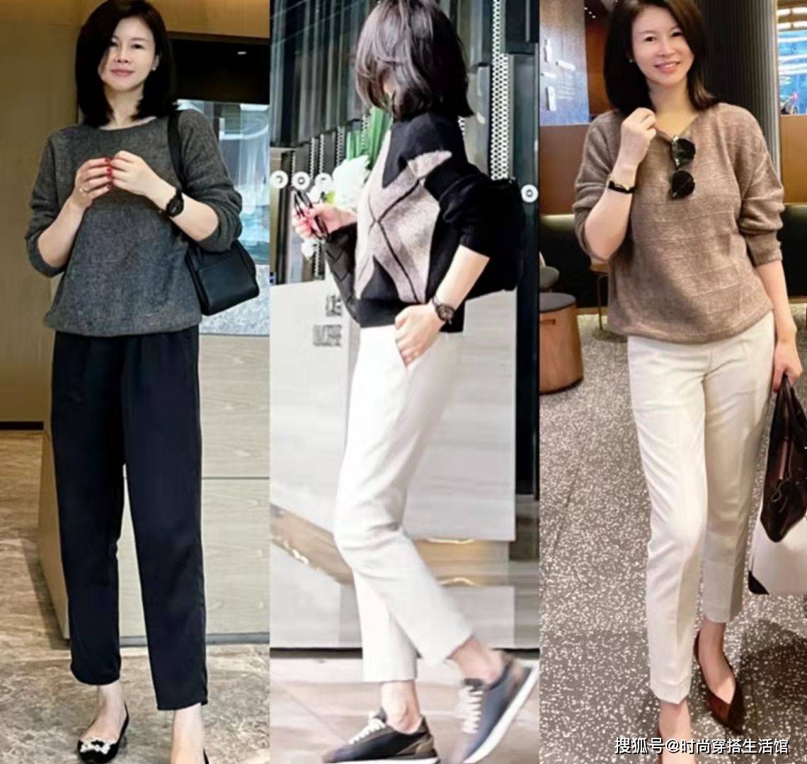 束缚 40+女人别穿得太老气，这5个搭配法则，助你快速提升衣品