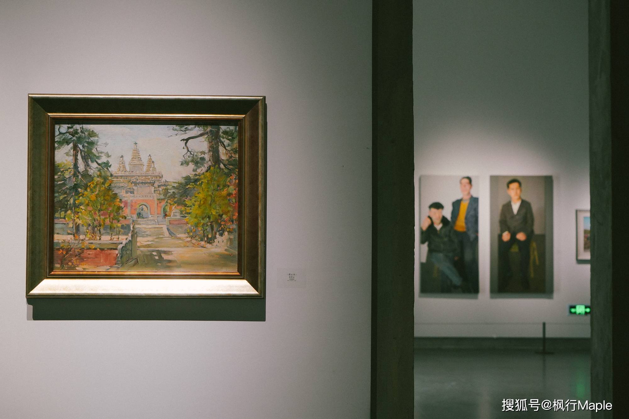 原创太出片了北京油画博物馆1年后再度开放展品丰富建筑绝美