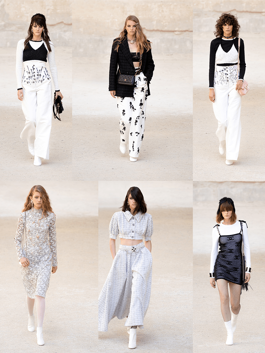 Chanel Chanel 2022度假系列，异域风情与粗花呢的时尚，休闲的小香风来袭
