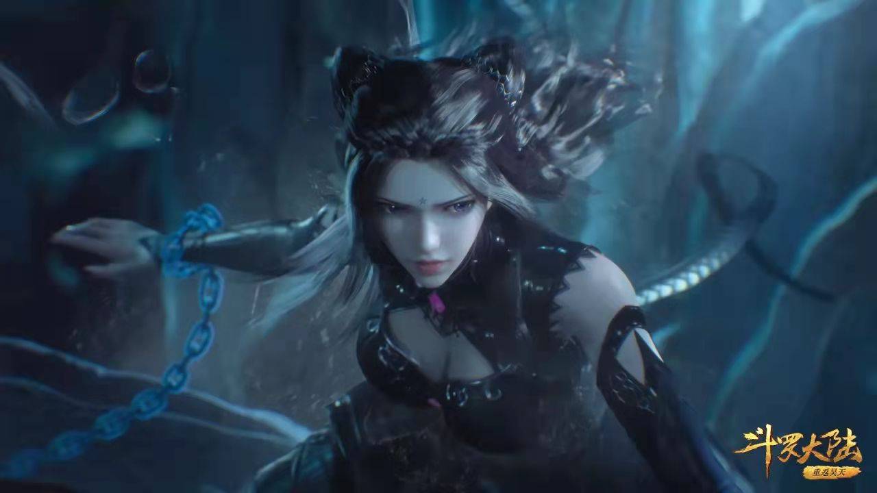 斗罗大陆:小奥长出白胡子,水下朱竹清好美,唐三灵魂出窍_史莱克