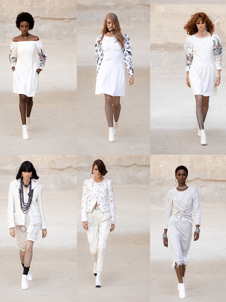 Chanel Chanel 2022度假系列，异域风情与粗花呢的时尚，休闲的小香风来袭