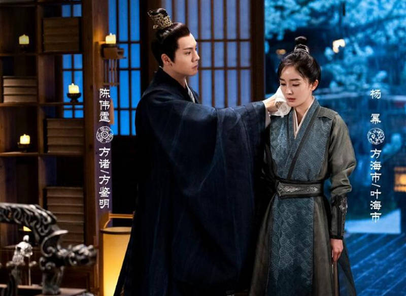 洗头|34岁杨幂再演古偶剧，《斛珠夫人》火热开播，吃瓜群众：发际线又回来了