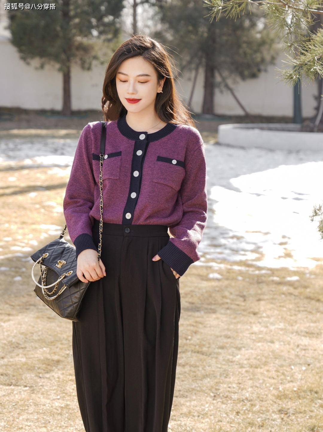 整体 冬天“毛衣”怎么穿更高级？这些保暖温柔的搭配，照搬也不会错