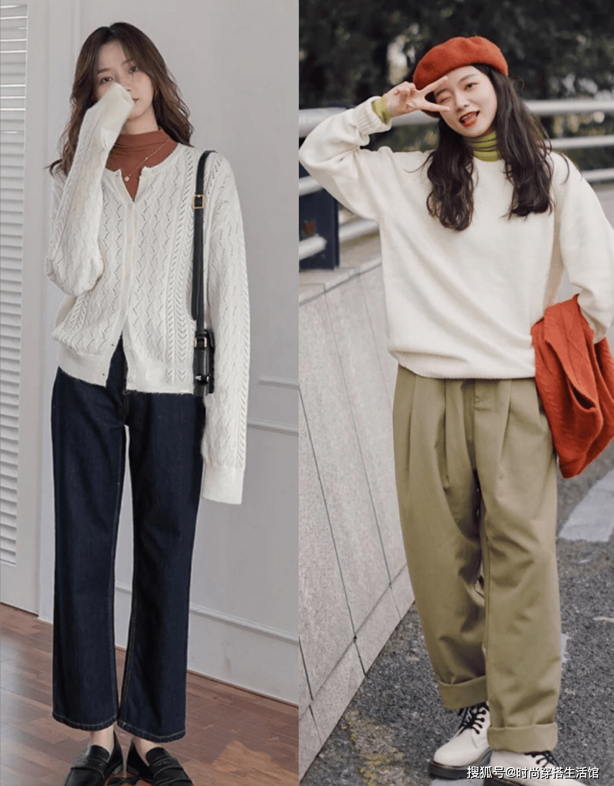 设计 天冷了毛衣怎么穿才好看？这3个技巧和2种搭配，时尚还保暖