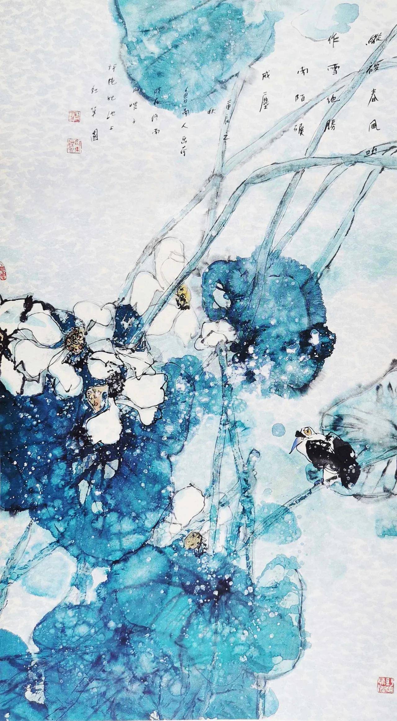 中国画| 江文湛作品欣赏_陕西省