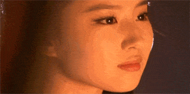 酒窝笑美女黎姿也是公认的大美女之一,这张动图的笑容有没有融化你?