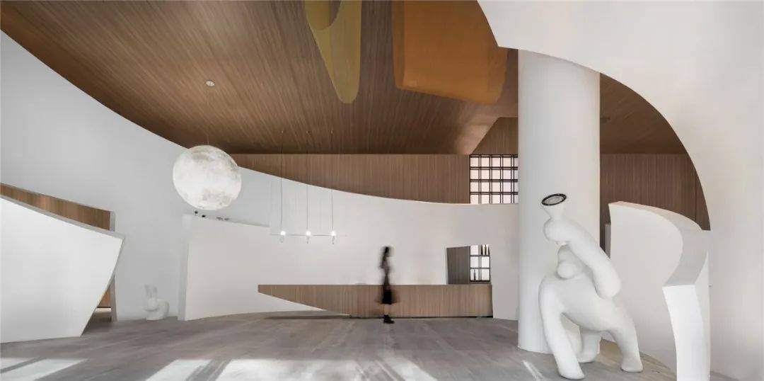 正方良行新作纯粹极简构筑非凡气质鸿安丽苑售楼中心