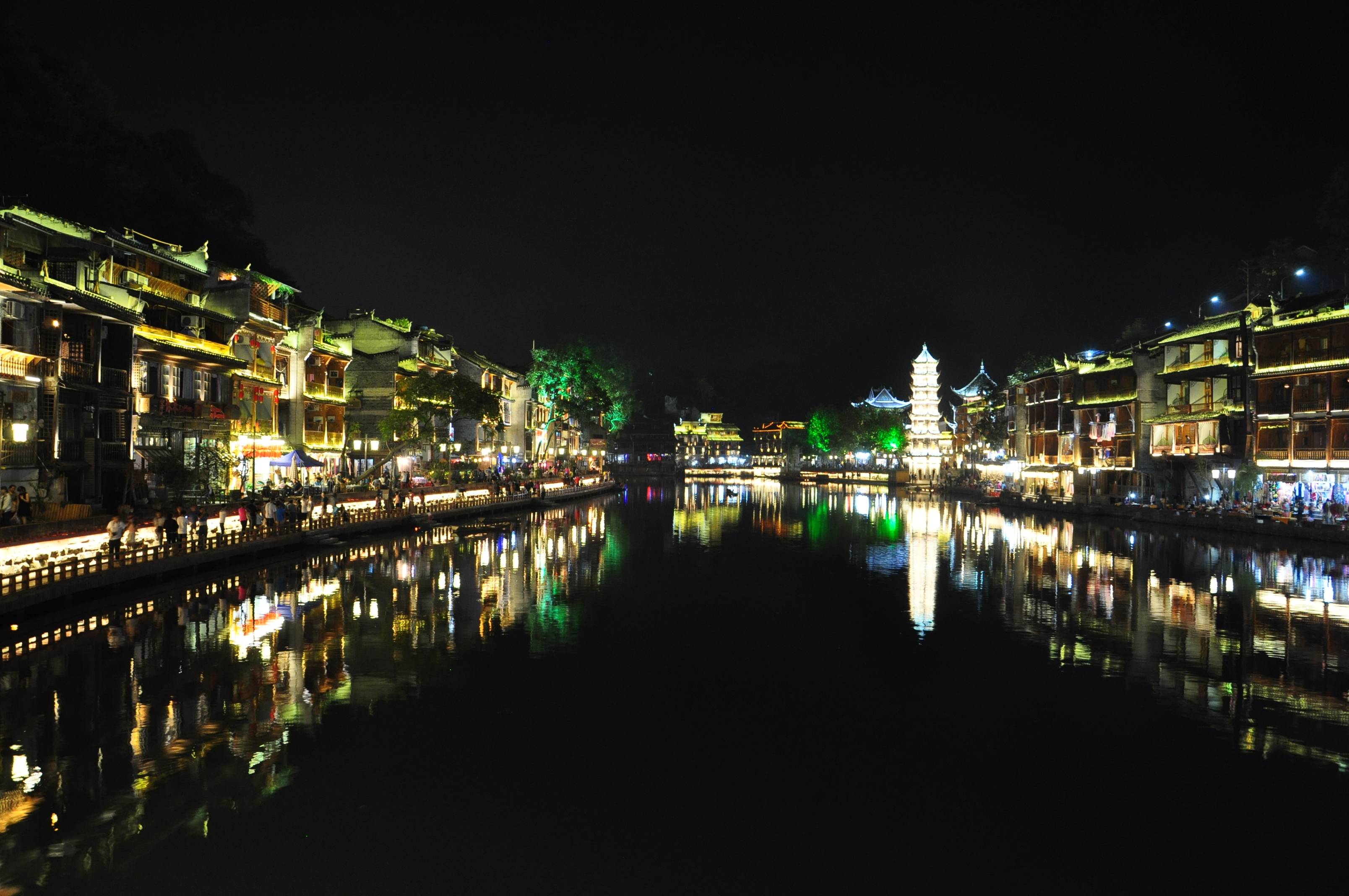 湖南湘西美丽的凤凰