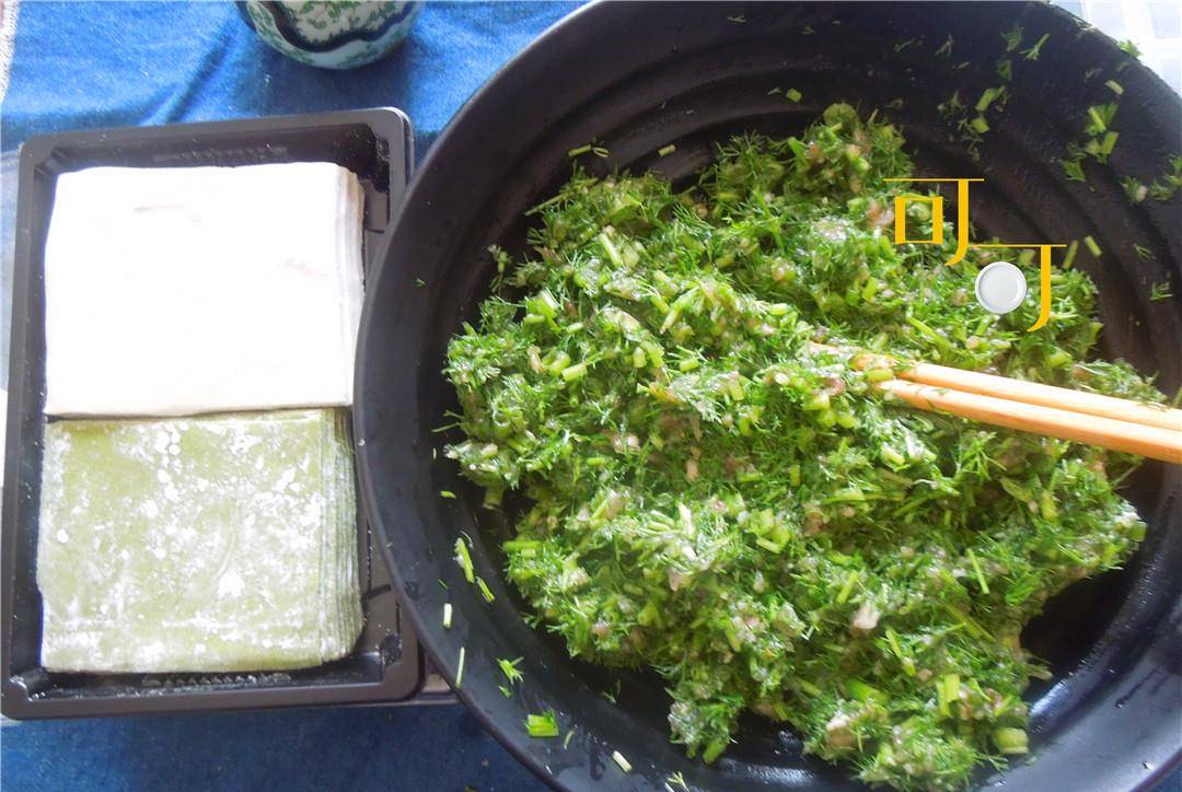 面包|茴香不只能做饺子，做馄饨也很好吃，当早餐清香好吃不油腻