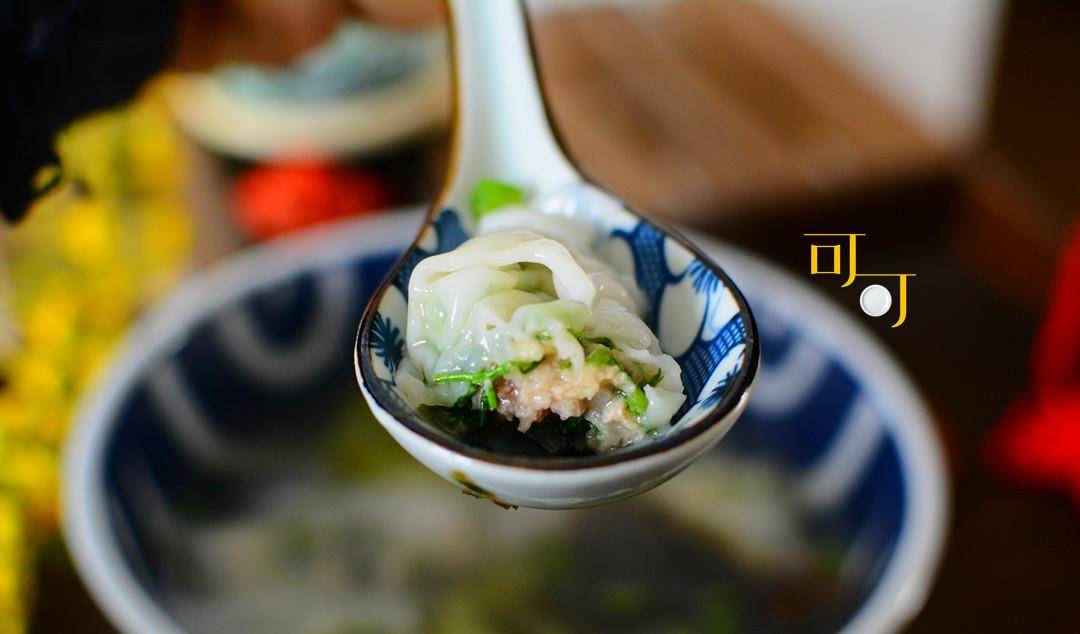 面包|茴香不只能做饺子，做馄饨也很好吃，当早餐清香好吃不油腻