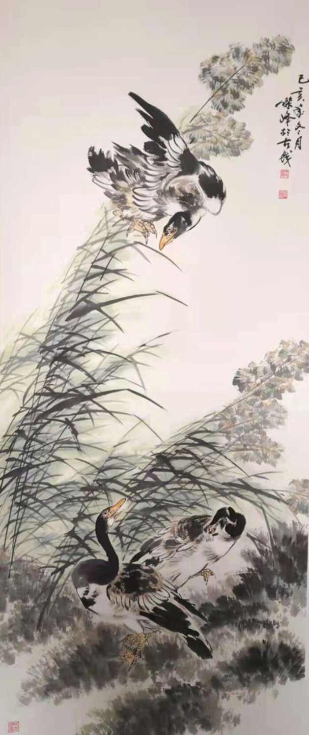 画家张杰峰先生花鸟画艺术风格之品鉴