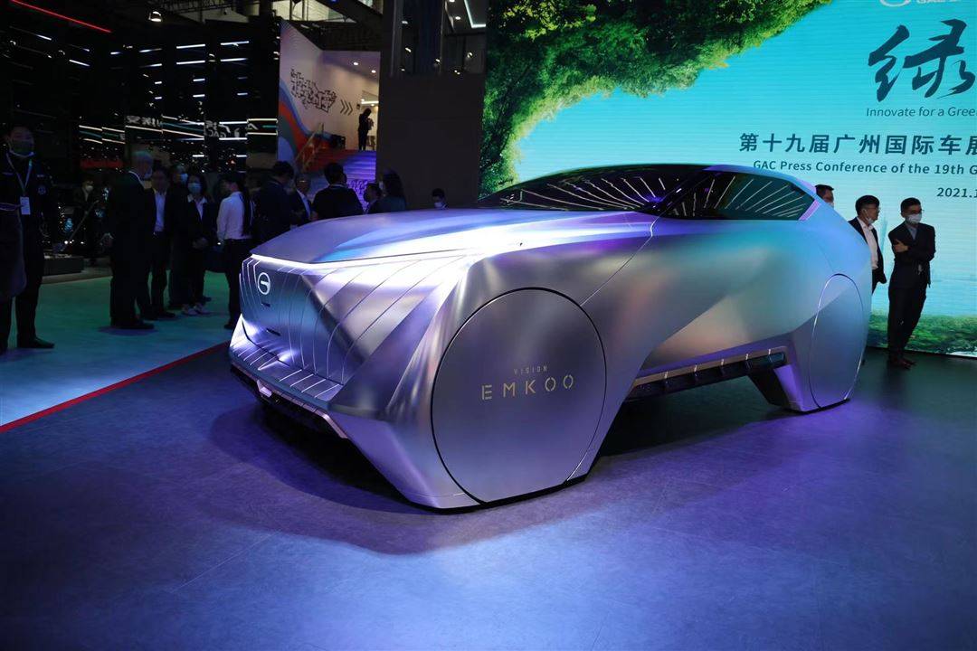 未来的广汽传祺长什么样看看概念车emkoo明年就量产