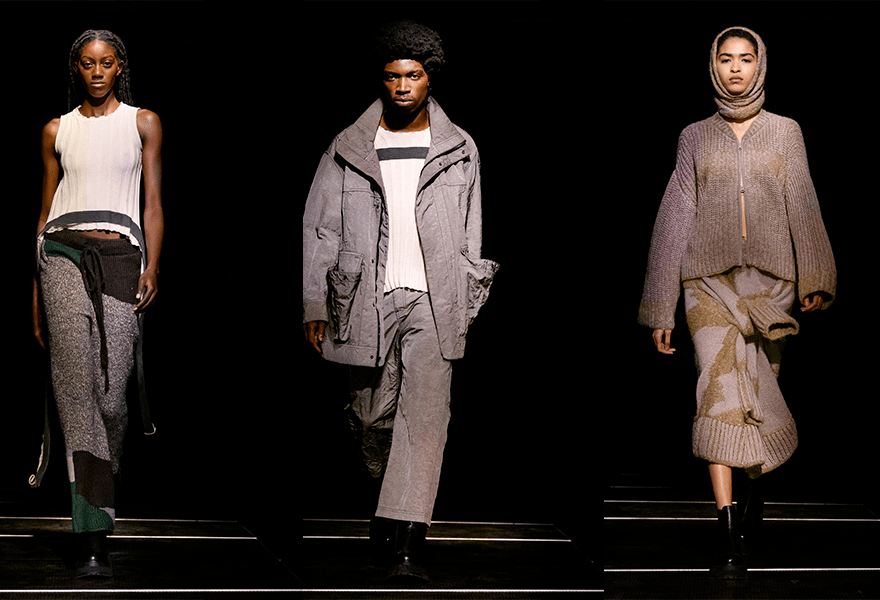 增加了 Eckhaus Latta 2021秋冬,有解构元素加入的时尚,舒适与乐观