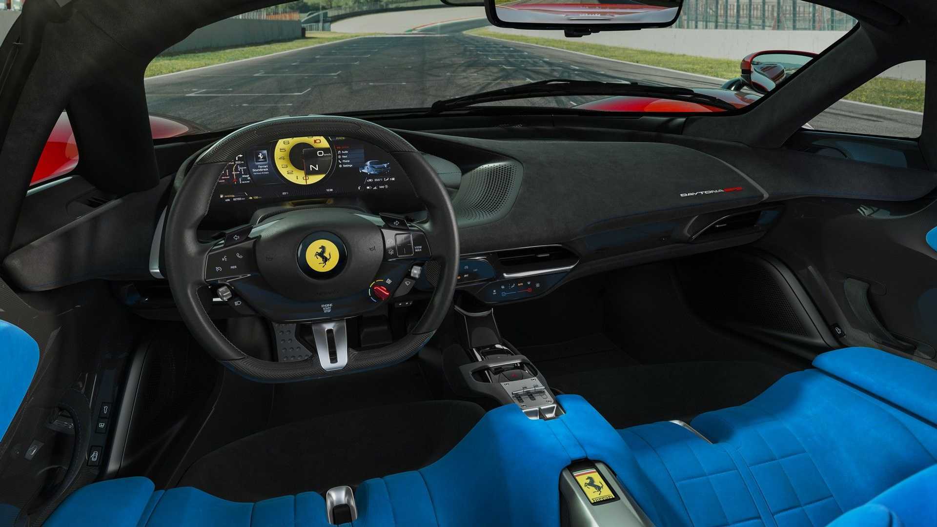 法拉利daytona sp3发布!燃油拉法更纯粹,极限转速九千五