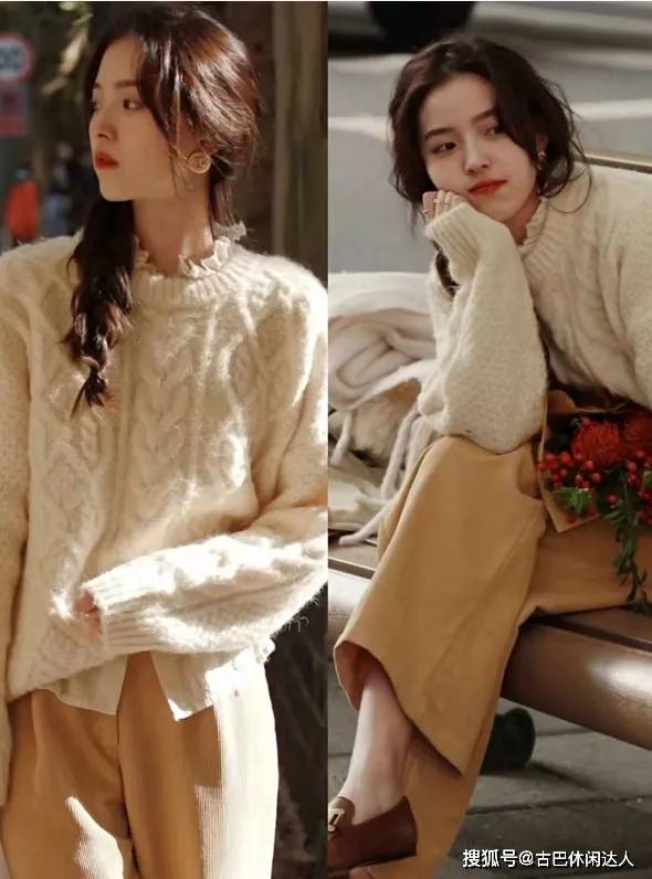 黑色 毛衣别傻傻地只会单穿!解锁毛衣的N种花式穿法,秋冬时髦又大方