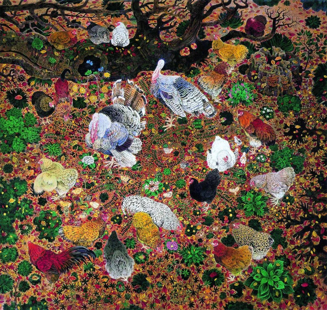 陈新华中国画丨作品欣赏之二