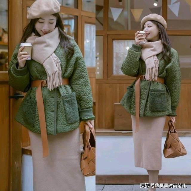 冬日 小个子女生的冬日穿搭示范，选对搭配方式很重要，简单优雅显气质
