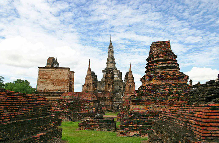 原创素可泰古城:展现了泰国最初的模样,如今满是沧桑