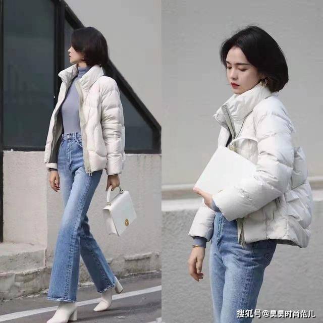冬日 小个子女生的冬日穿搭示范，选对搭配方式很重要，简单优雅显气质