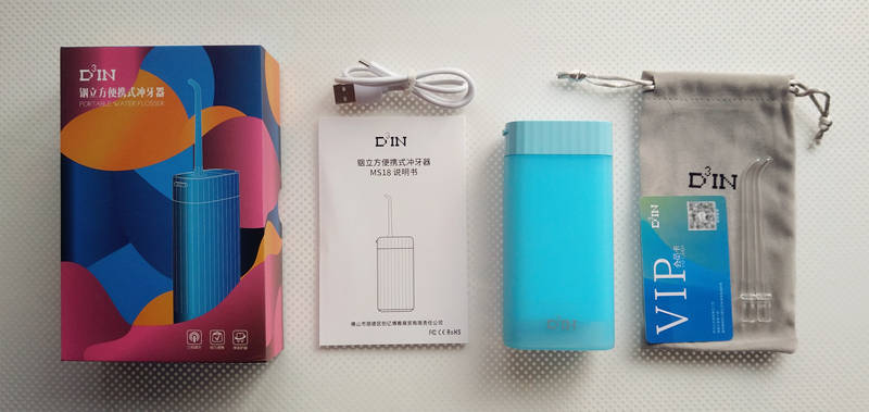 水箱|深层清洁牙齿，保持口腔健康，小米生态铟立方便携式冲牙器体验