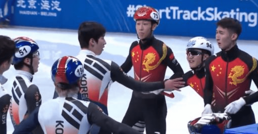 短道|东道主“杀手”！韩国短道扔手链坑刘少林，挑衅武大靖引中韩冲突
