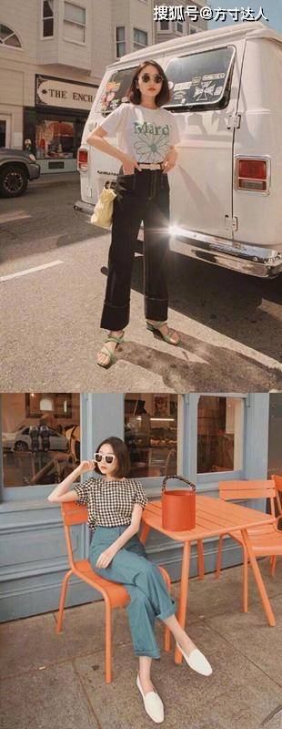 显高 矮个子女生的穿搭，清新舒适有气质，158cm搭配出165cm的视觉效果