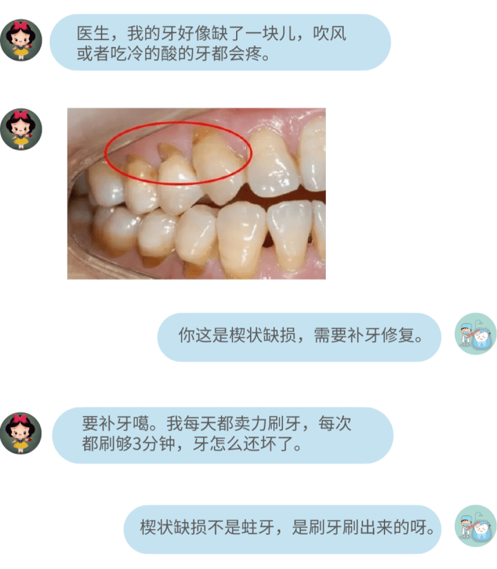 牙齿牙龈处有凹槽怎么办