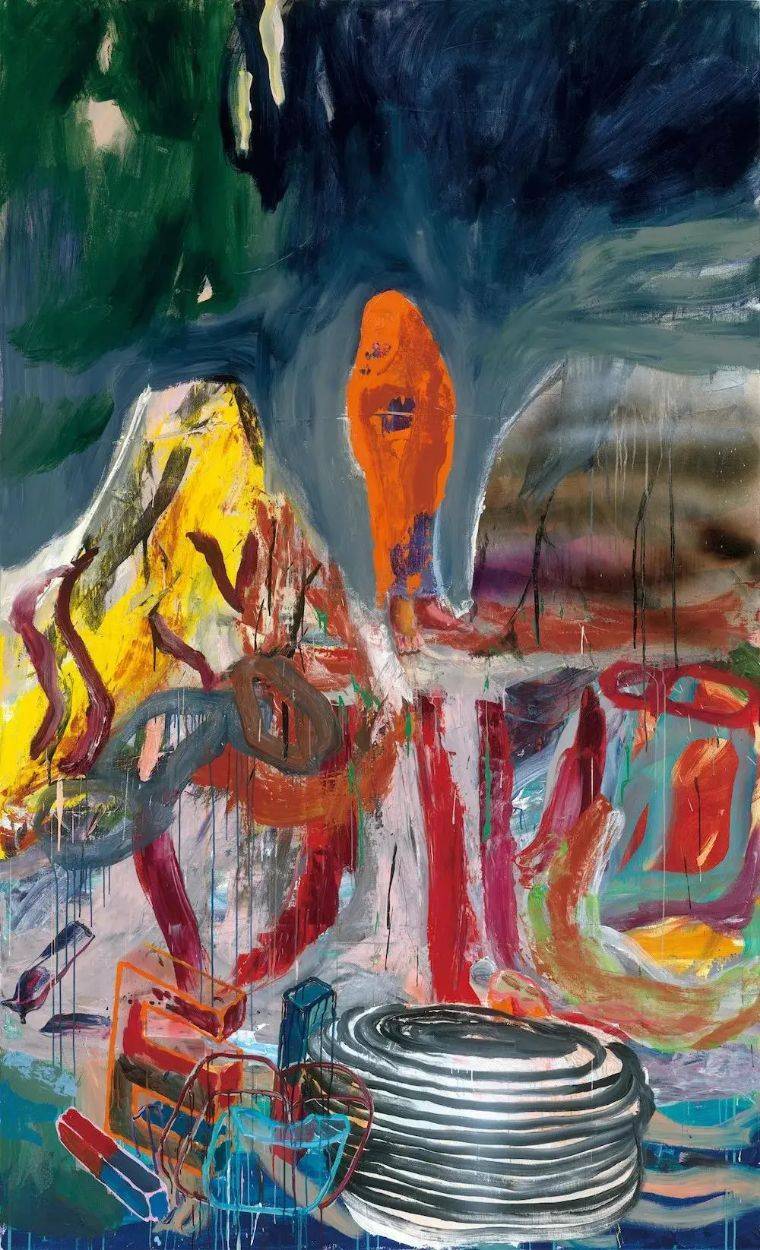 他借助绘画自我体验式的潜力,捕捉那些存在的真实生成|仇晓飞_cm_油画