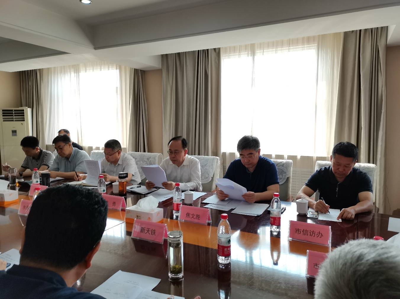 天津市国资两委驻涉县天铁区域工作组扎实开展"我为