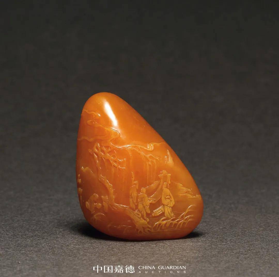 印石之王—田黄：中国嘉德2021秋拍_黄石