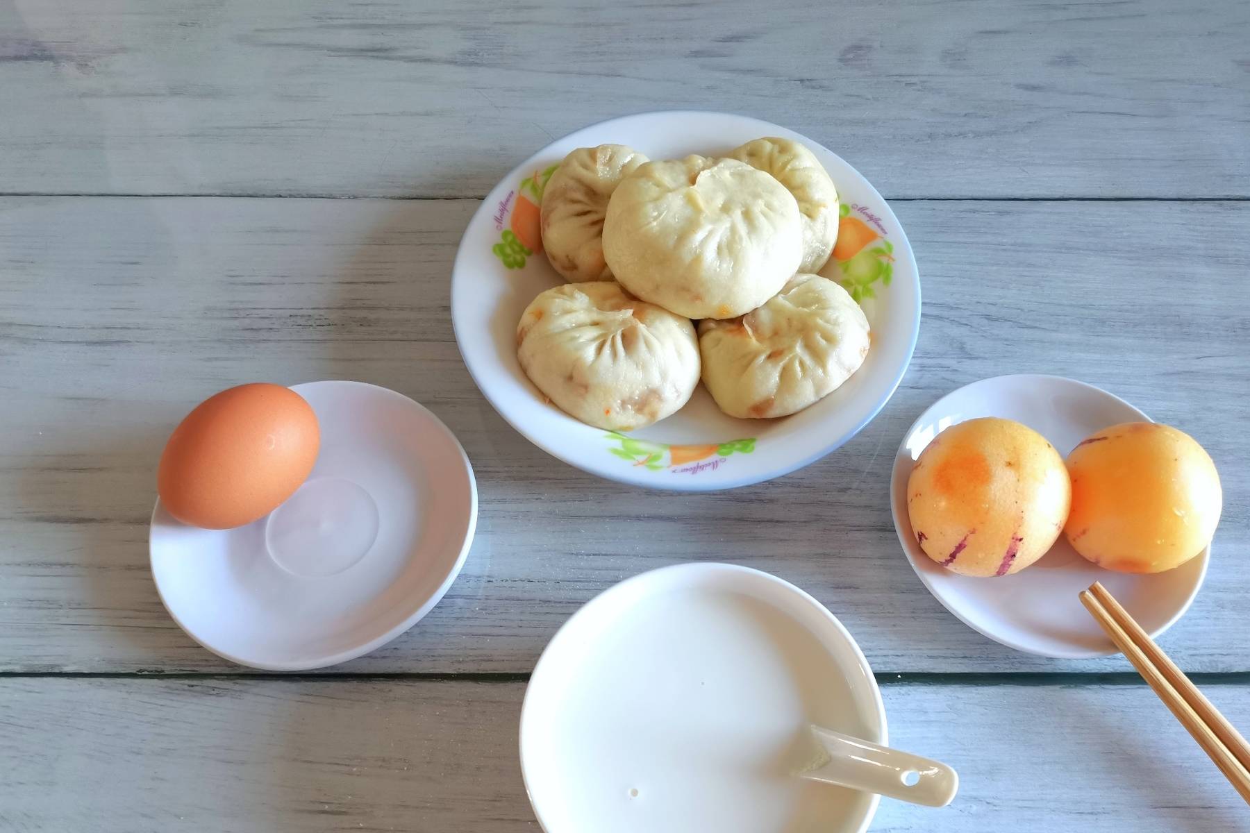 包子|晒两口子的5天家常早餐,清淡鲜美合胃口,放心健康,吃得香