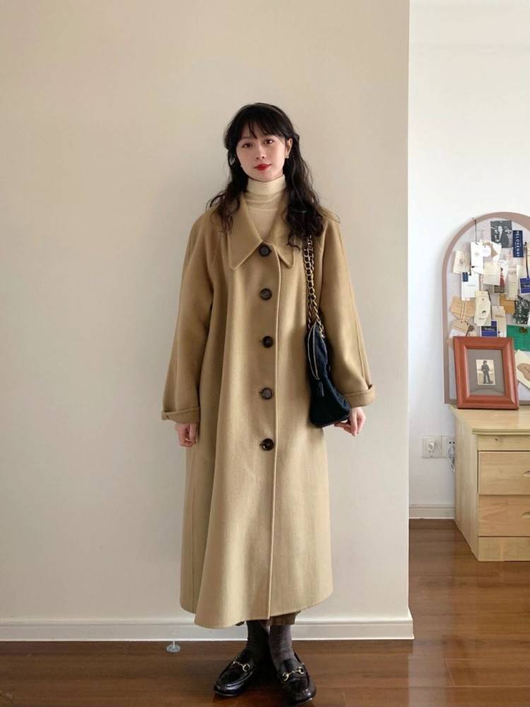 cm~ 小个子的乖乖女如何驾驭大衣呢？穿搭靠的不是身高哦！