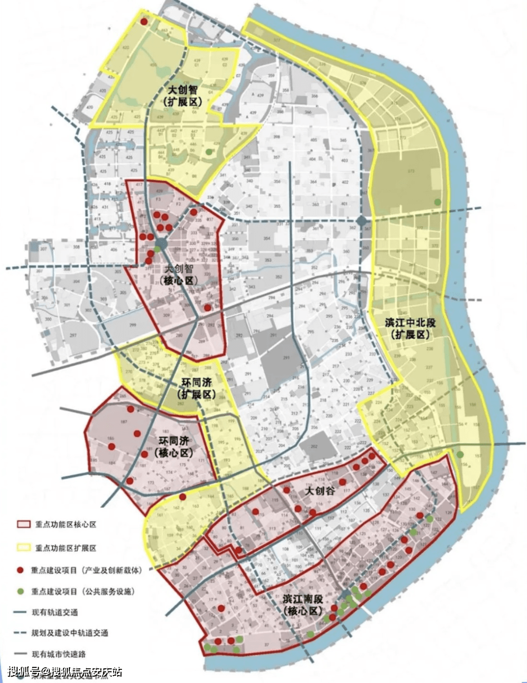 杨浦滨江平面图图片