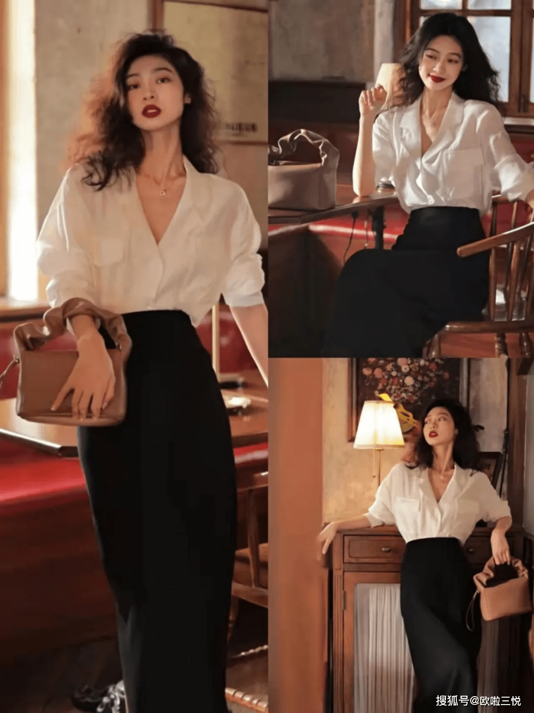 都美 “复古港风”？ 每一组穿搭都美翻了