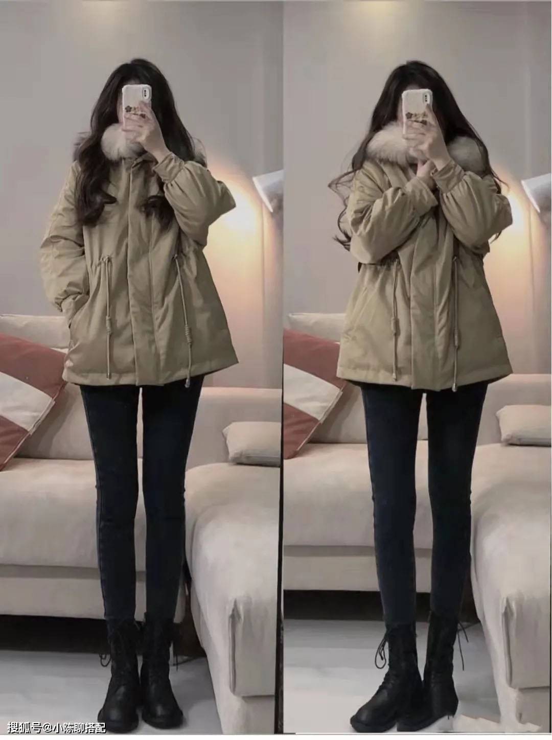 身材 “派克服+这3件裤子”,今冬必备流行穿搭!轻松告别臃肿感