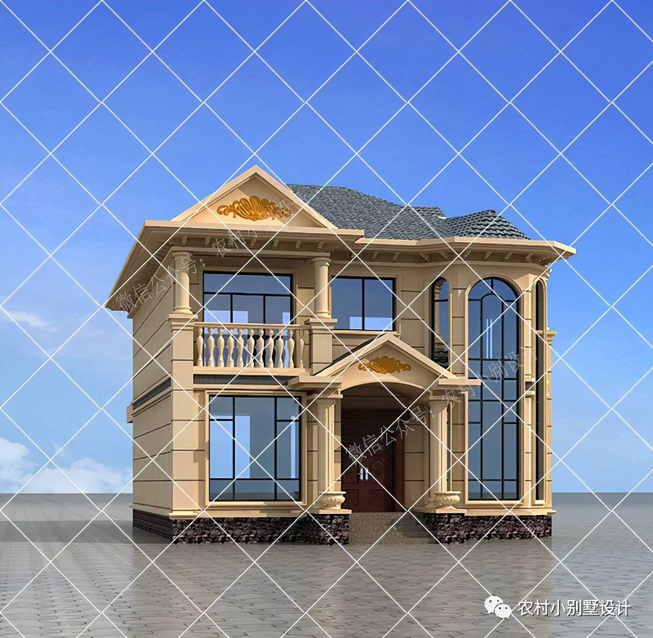 引领2022年建房新风潮这188套高颜值二层农村自建房别墅