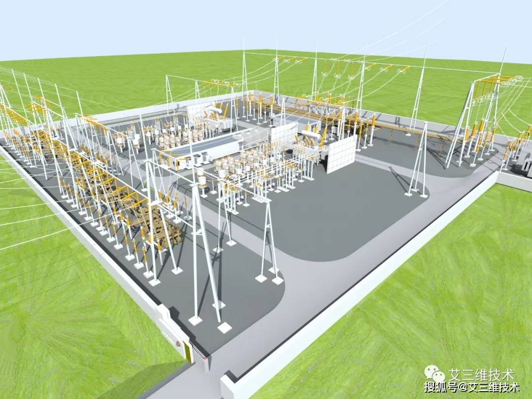 如何快速完成變電站電氣一次設計?_變壓器_bentley_設備