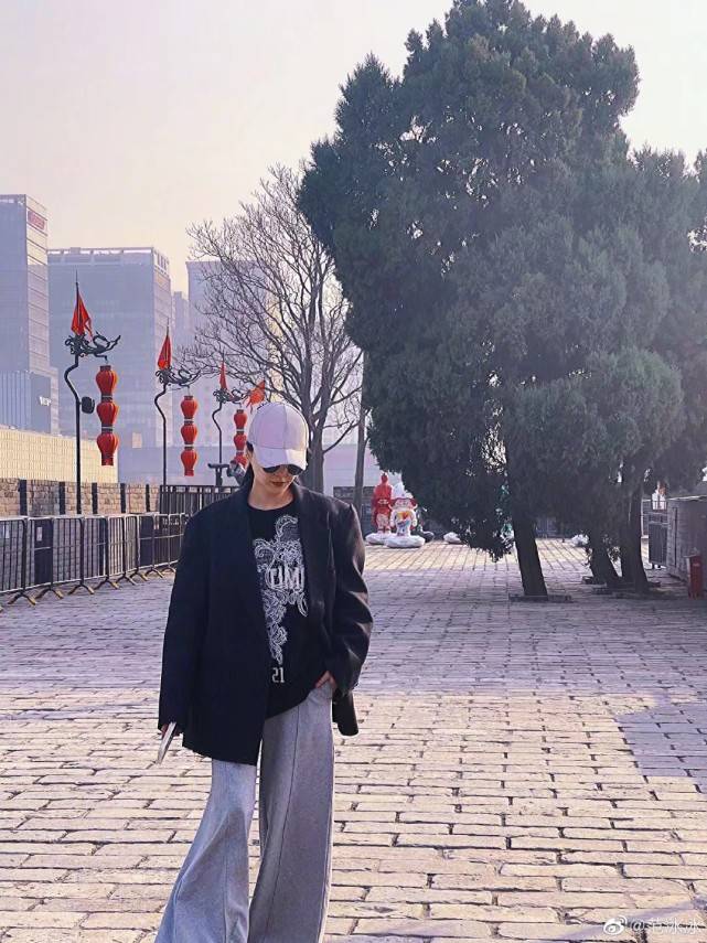 范冰冰没了团队包装，范冰冰旅游穿的私服，身材五五分脸明显也老了！