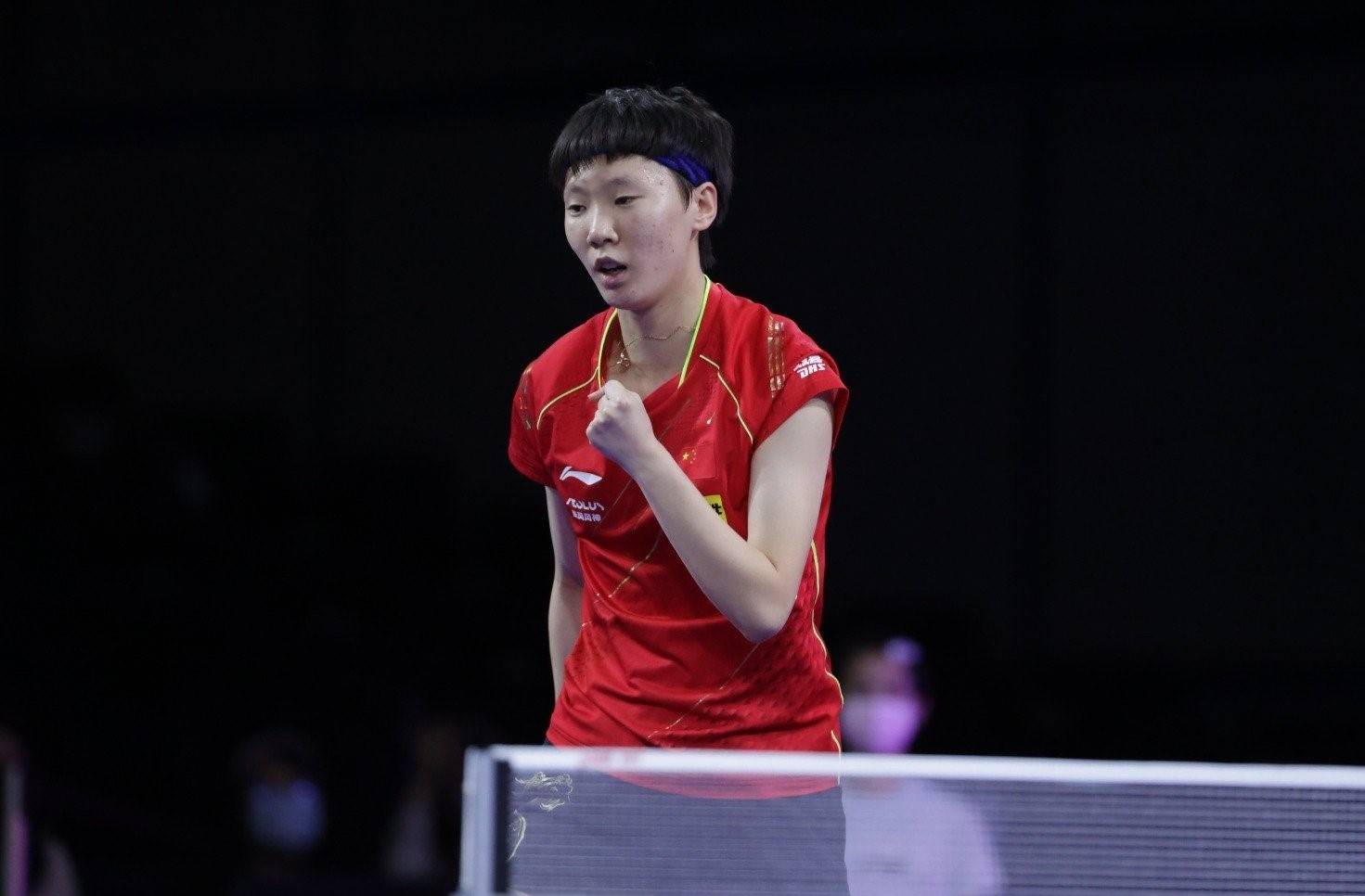 王曼昱4-3陈梦!首进世界大赛女单决赛,世界第一无缘成就大满贯