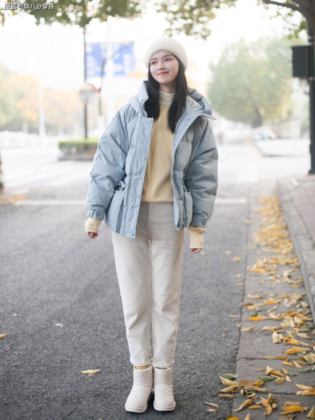 美眉 冬季不露脚踝也很洋气，试试这些“雪地靴”，保暖舒适又百搭