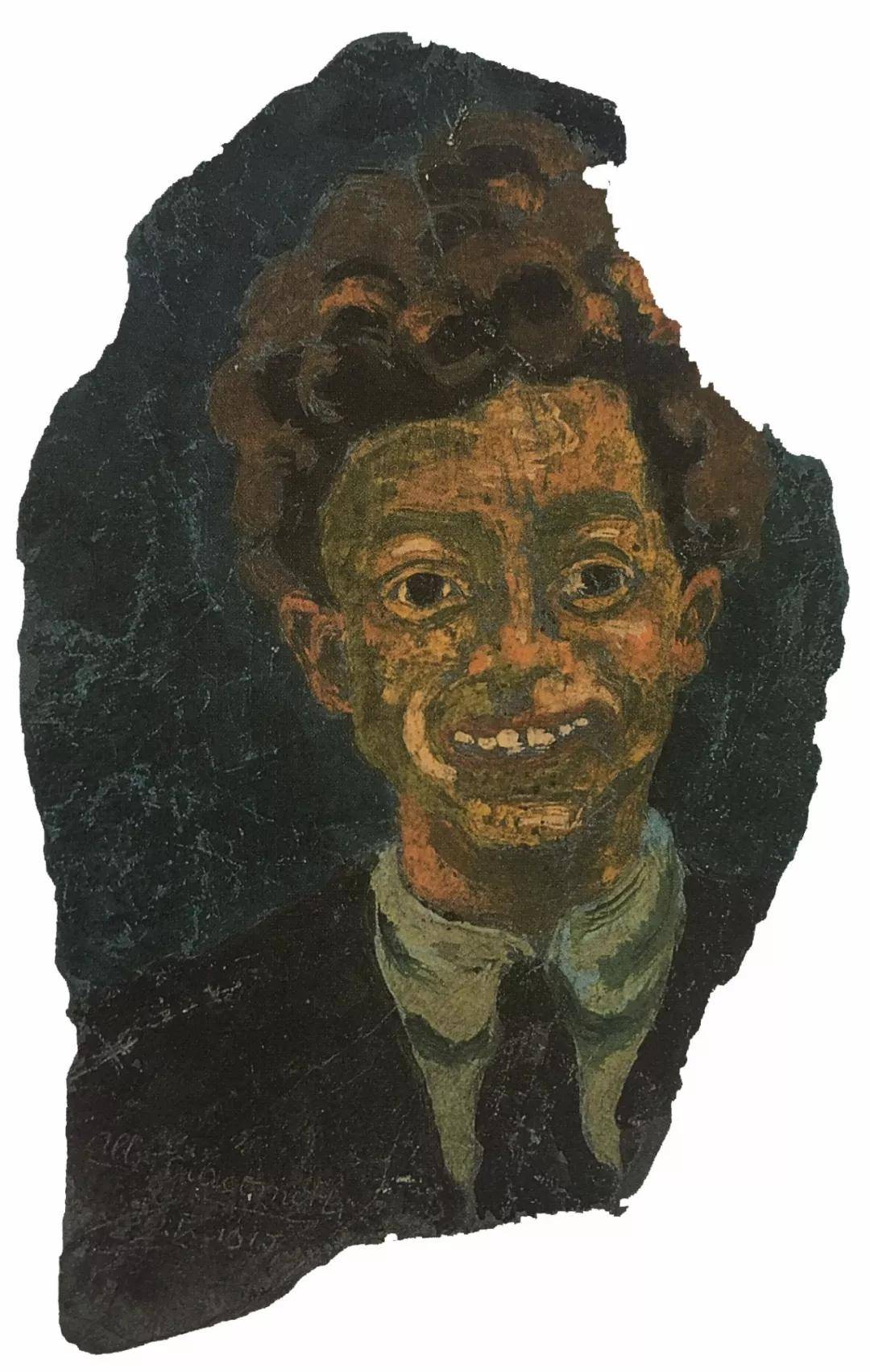 贾科梅蒂 | 用绘画和雕塑来凝结死亡与孤独的永恒_cm_布面_油画