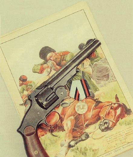 三款久经战火的著名左轮 不输于名枪柯尔特的经典之作_转轮手枪_俄国
