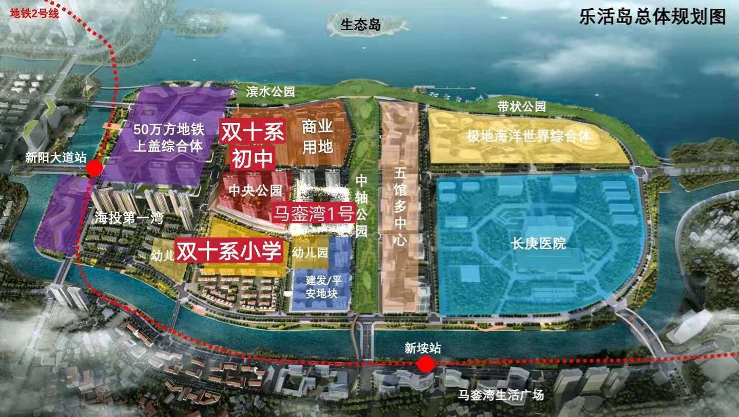 马銮湾新城规划图图片