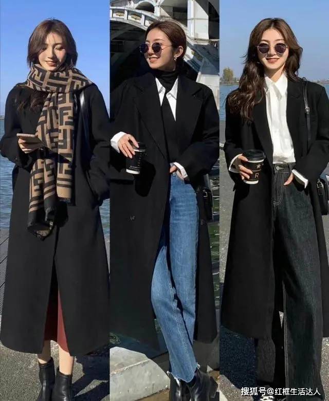配饰 秋冬穿外套,建议“选长不选短”,聪明女人早领悟了