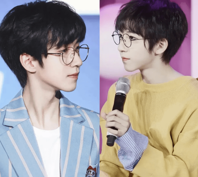 时代少年贺峻霖分享九宫格天台大片